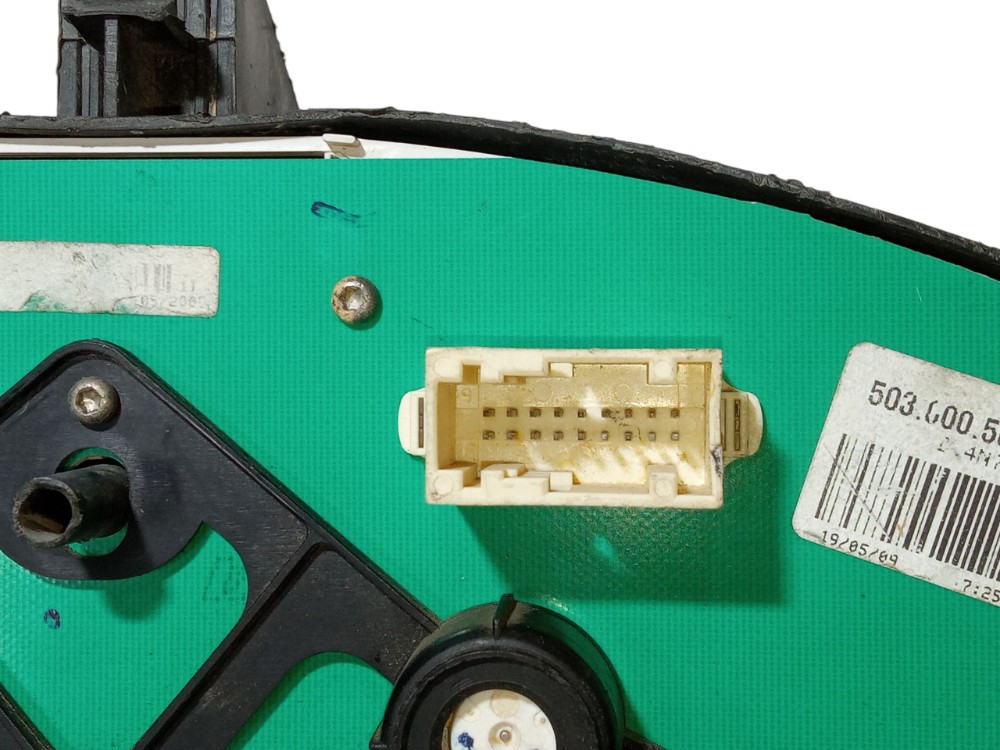 Moldura Acabamento Painel Instrumentos Peugeot 206 2000 2006 Preto 7