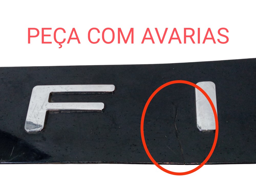 Acabamento Friso Tampa Traseira Jac T8 2013 2018 Original  Preto 2