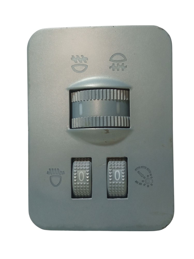 Moldura Botao Regulagem Luz Farol Milha Chery Face 2010 2015 1