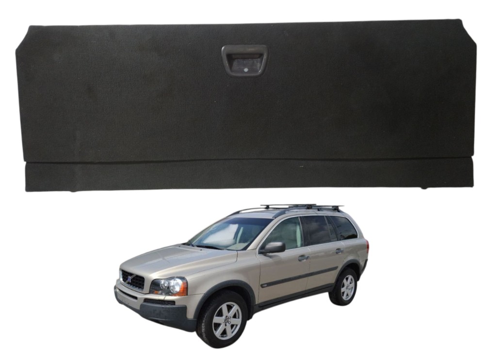 Tampao Porta Malas Volvo Xc90 T6 2004 2005 3.0 Awd Original Preto 1