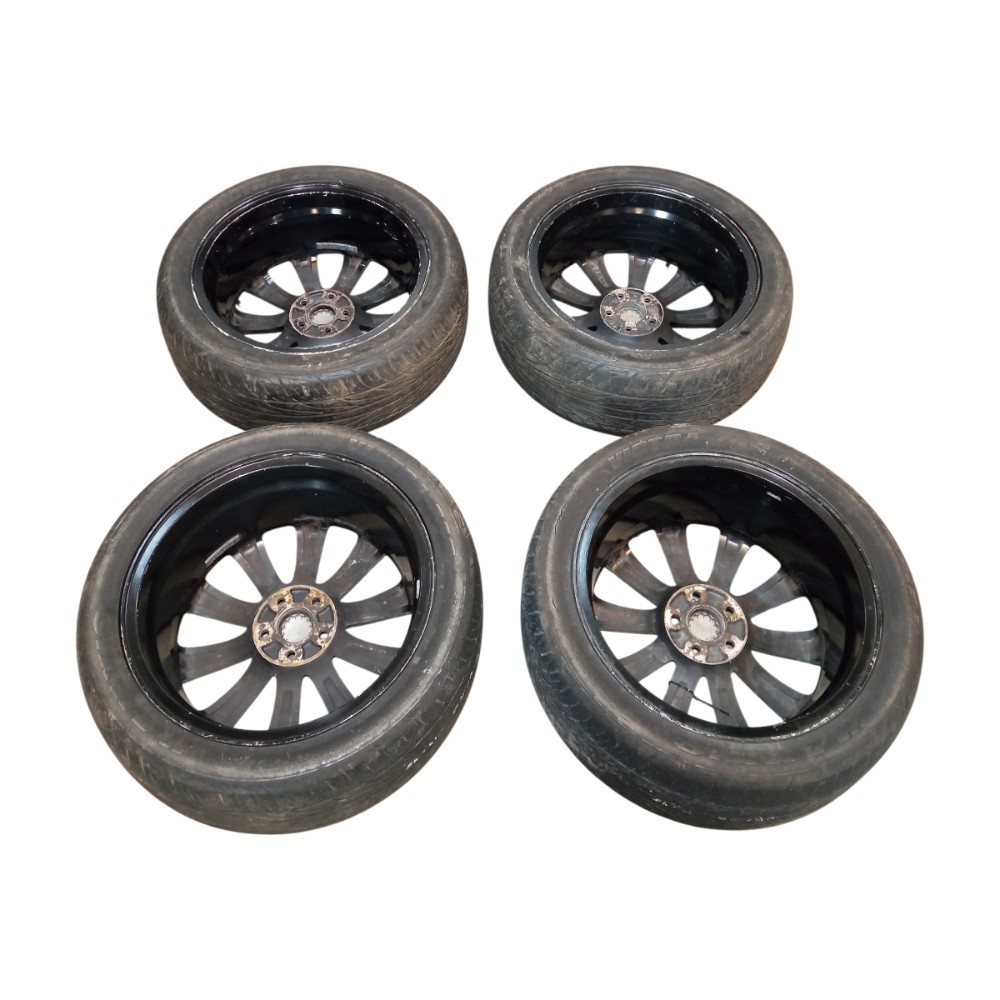 Jogo De Rodas Aro 17 Subaru Impreza 2008 5 Furos Pneu 225/45 Preto 7