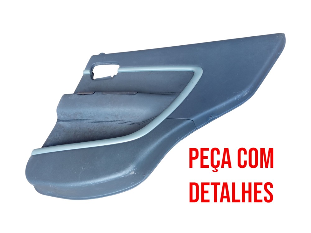 Forro De Porta Traseira Direita Chery Face 2010 2011 2012  Cinza 2