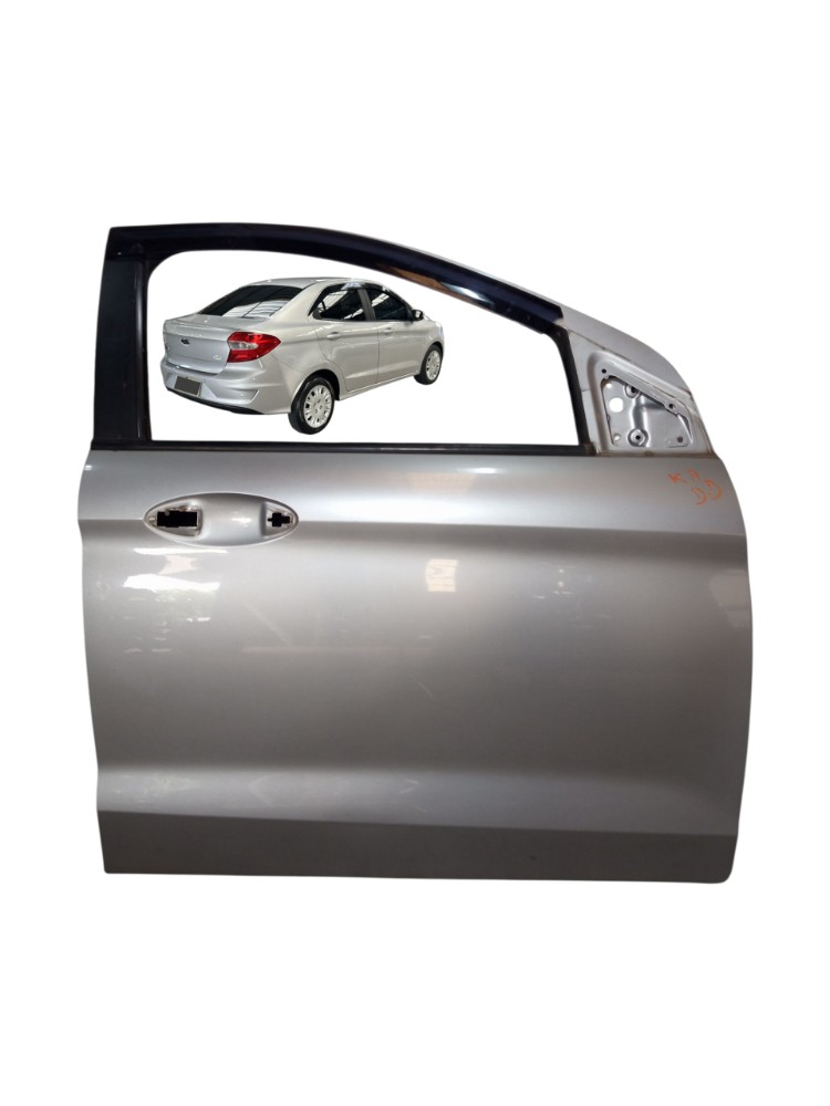 Porta Dianteira Direita Ford Ka Sedan 2018 2019 1.5 3cc Dianteira Direito Prata 1