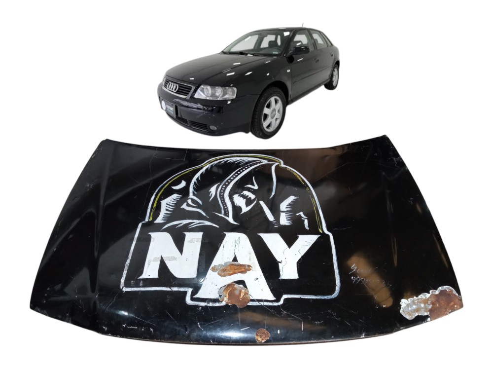 Capo Dianteiro Preto Audi A3 1998 2005 Usado COM AVARIAS 1