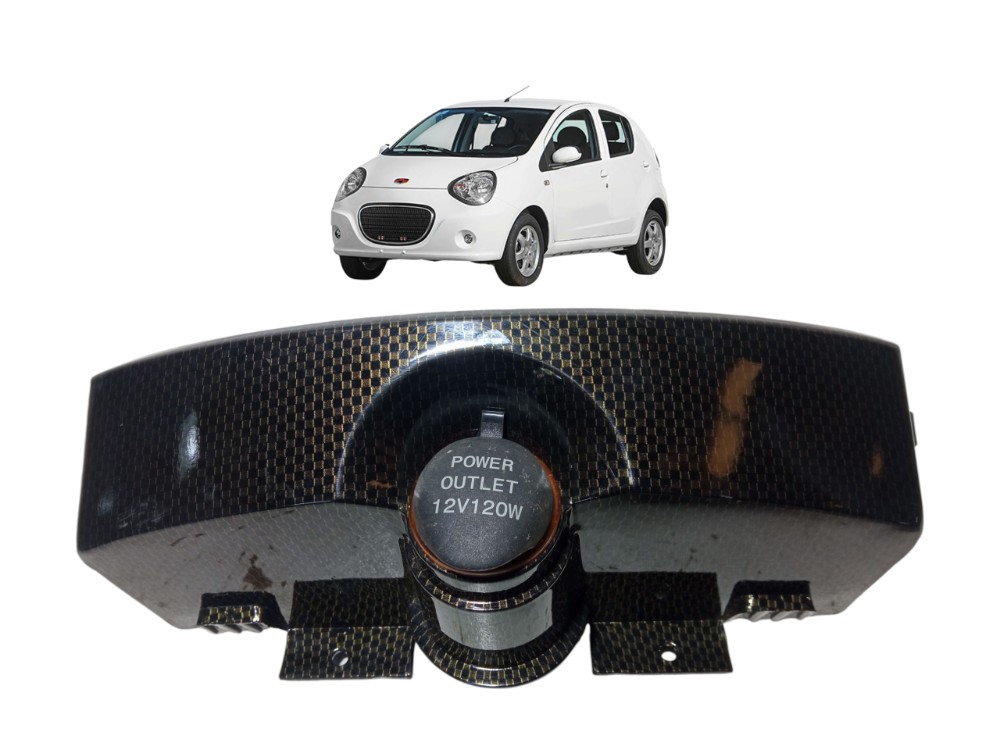 Moldura Acabamento Painel Tomada 12v Geely Gc2 2015 Original 1 1