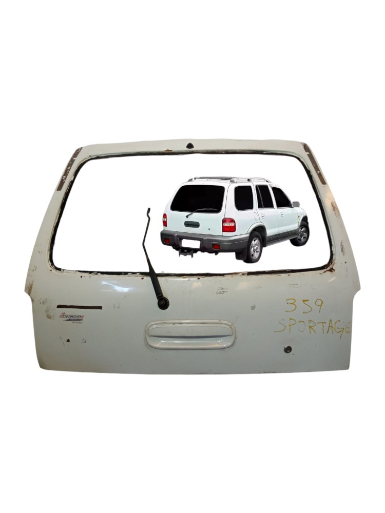 Tampa Traseira Porta Malas Kia Sportage 98 2003 Original  Branco