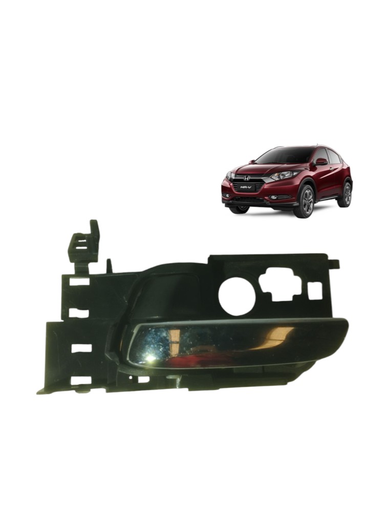 Macaneta Interna Dianteira Esquerda Honda Hrv 2016 2017 Cromada Dianteira 1