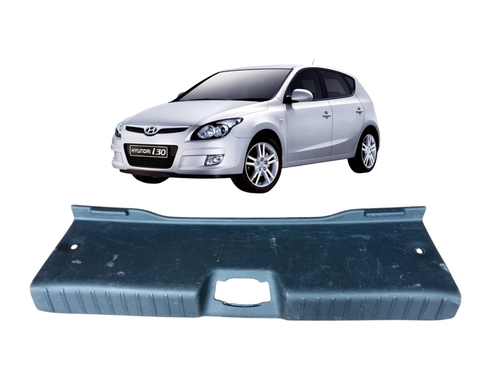 Acabamento Batente Soleira Porta Malas Hyundai I30 2009 2012 Preto