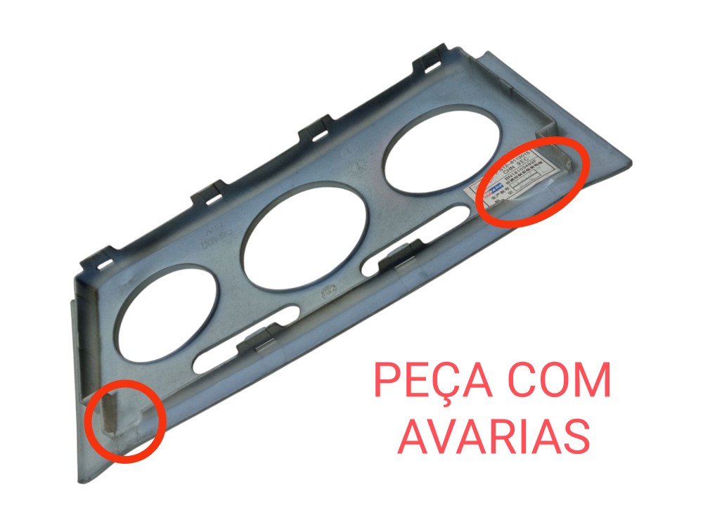 Moldura Acabamento Comando Ar Chery Face 2010 2015 Original 2