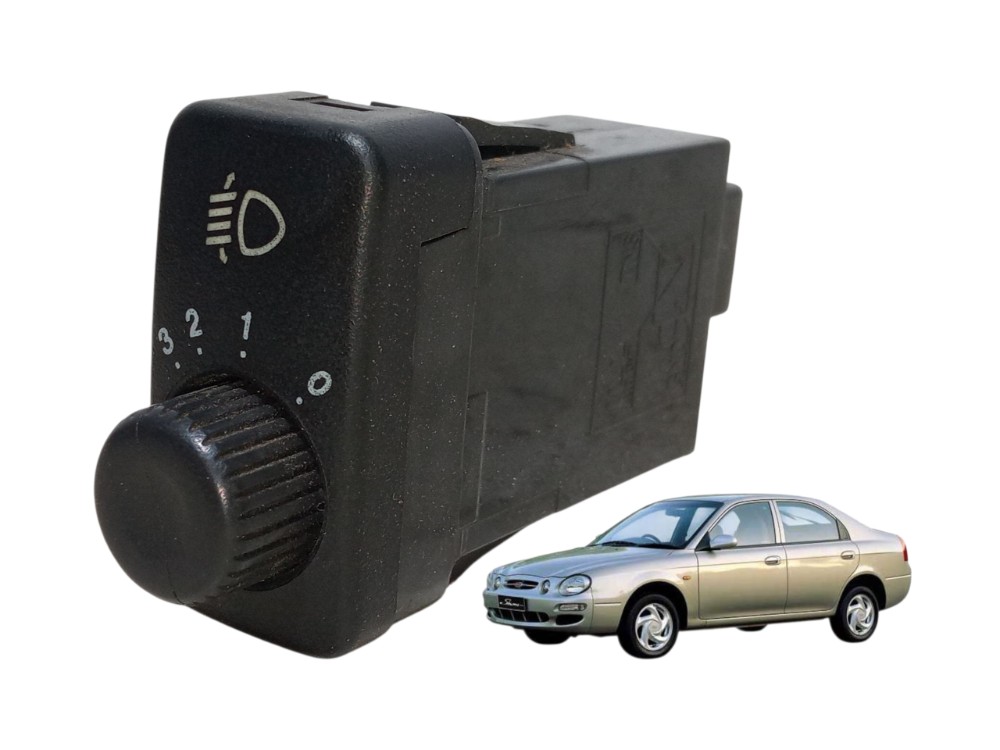 Botao Comando Regulagem Luz Farol Kia Shuma 98 99 2000 1.5 1