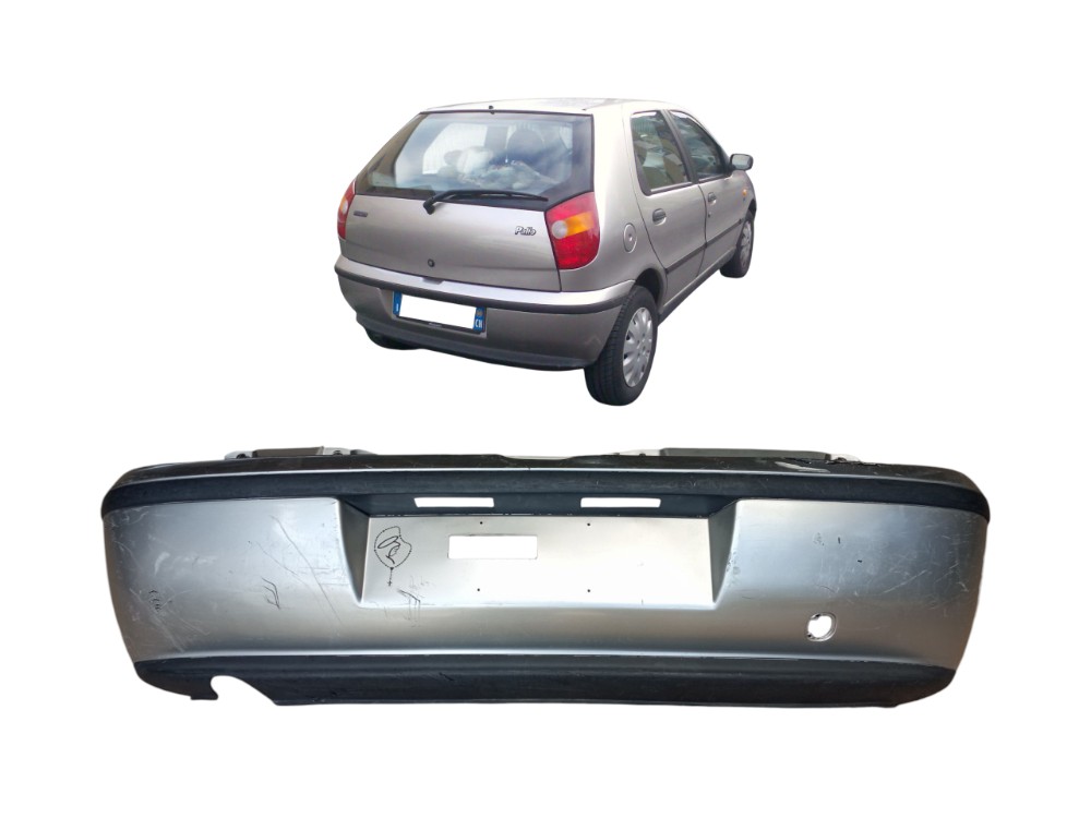 Parachoque Traseiro Fiat Palio 96 97 98 99 2000 1