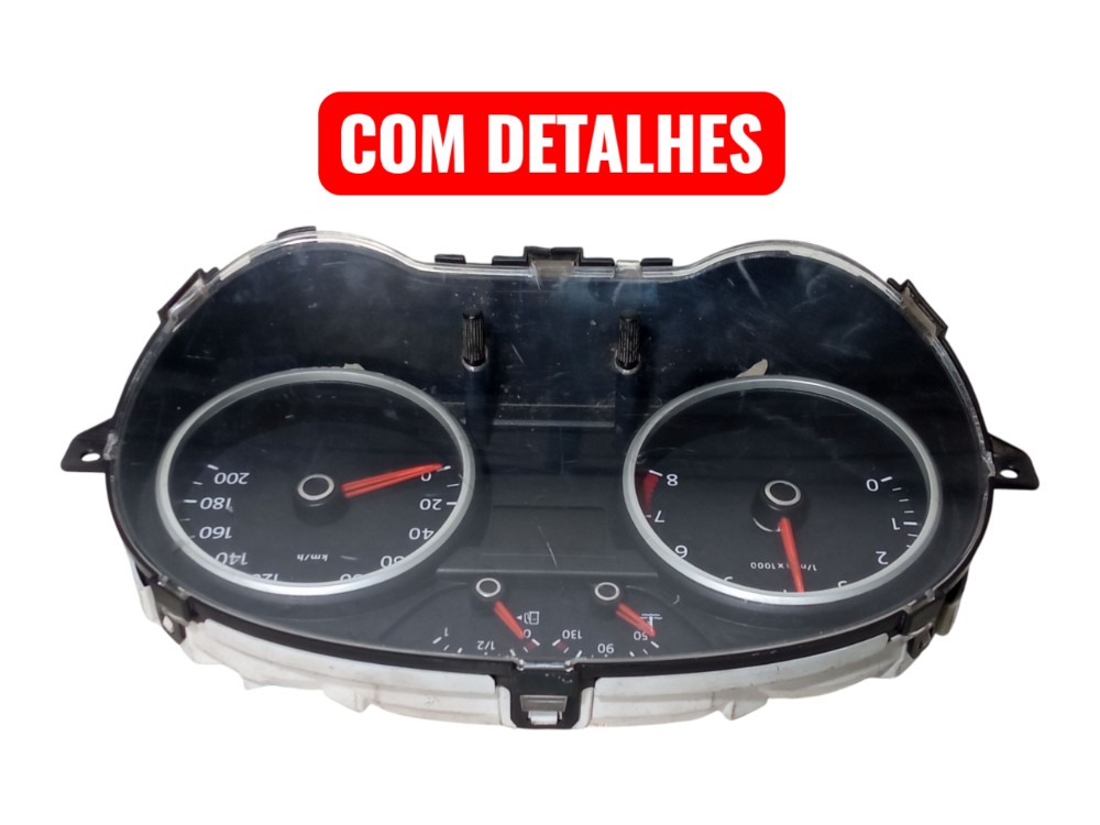 Painel Instrumentos Gol G5 Voyage Saveiro 2008 2012 Original Preto 3
