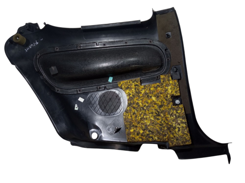 Forro Lateral Traseiro Direito Peugeot 206 2002 2006 2 Porta Preto 4