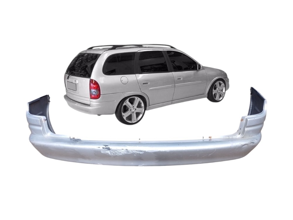 Parachoque Traseiro Chevrolet Corsa Wagon 97 2002 Original 1