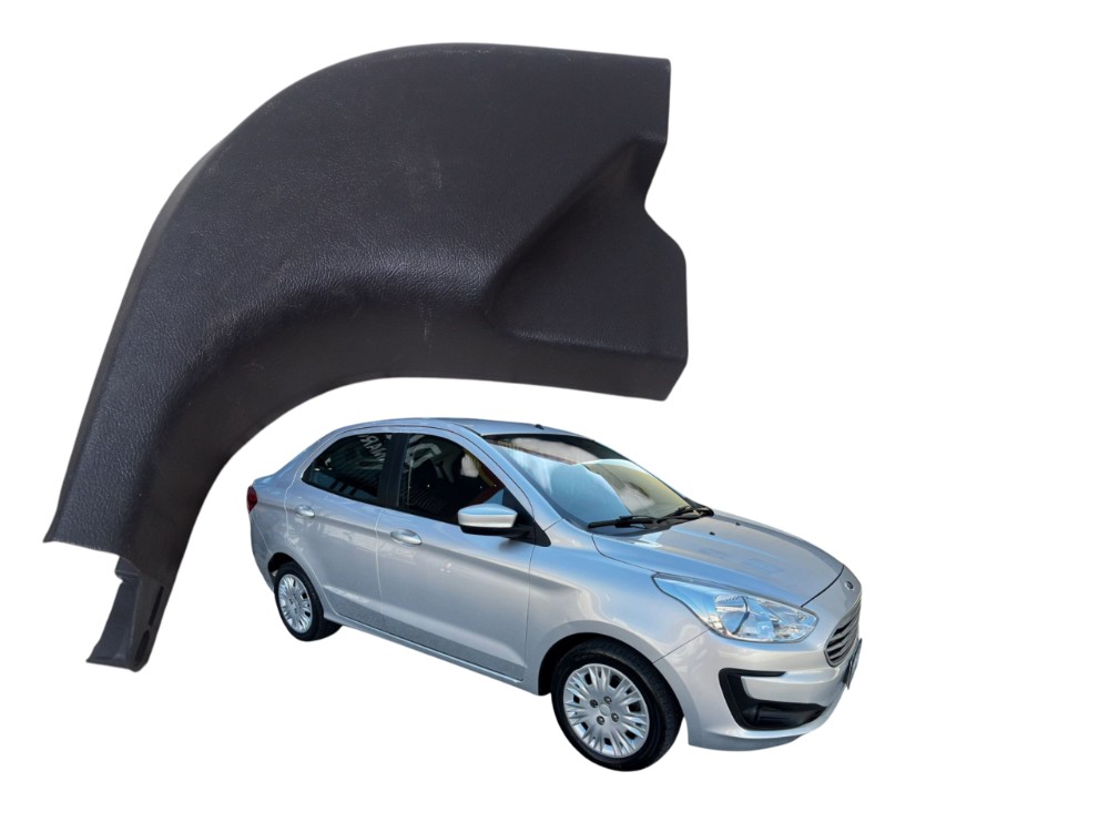 Acabamento Soleira Dianteira Direita Ford Ka Sedan Original Preto 1