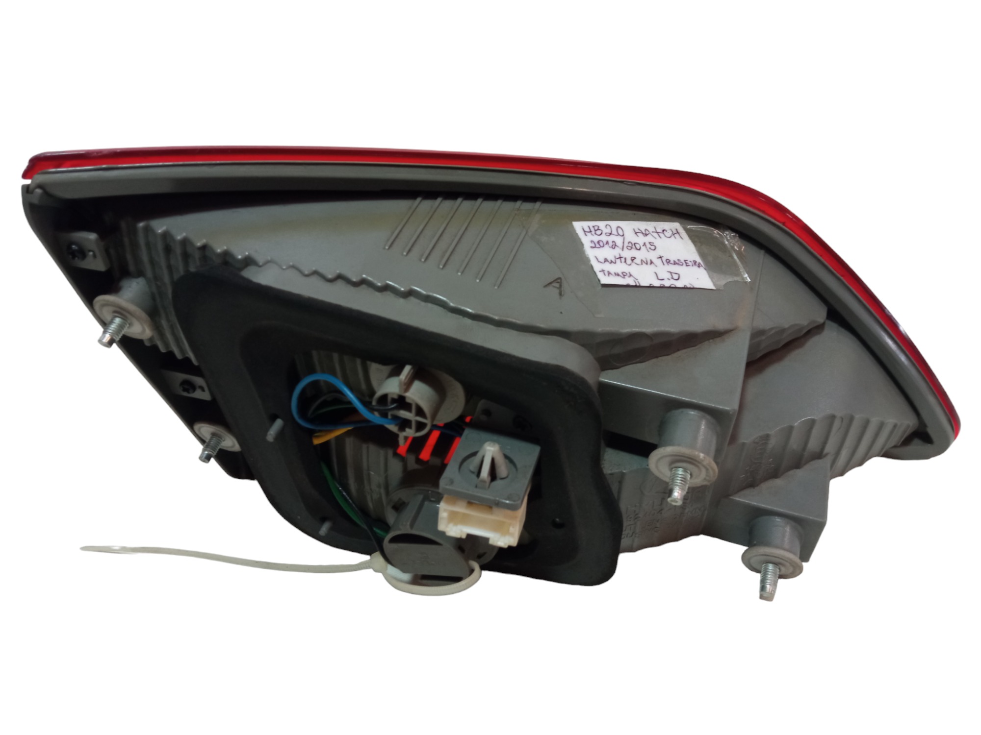 Lanterna Tampa Traseira Lado Direito Hyundai Hb20 2012 2016 5