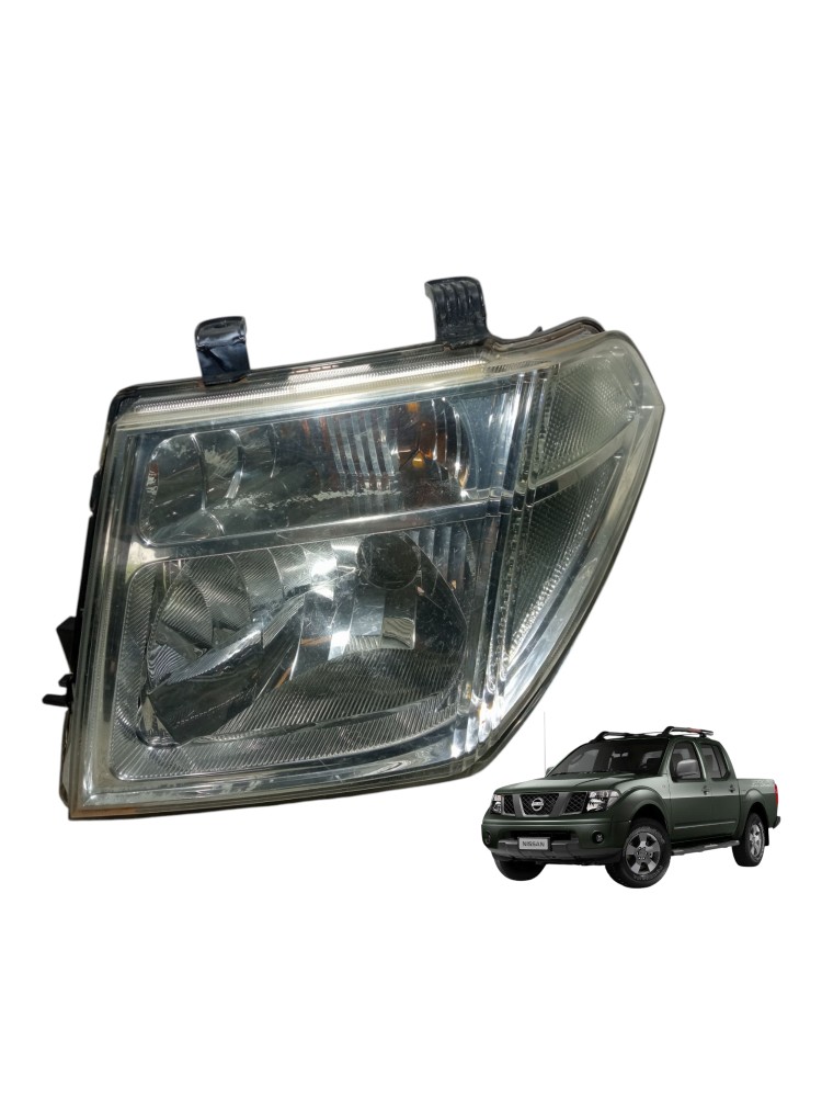 Farol Dianteiro Esquerdo Nissan Frontier 2008 2014 Original 1