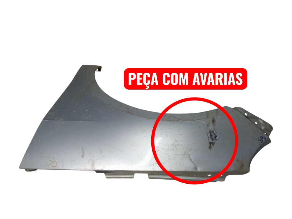 Paralama Esquerdo Volkswagen Gol Saveiro Voyage G5 2008 2013 2