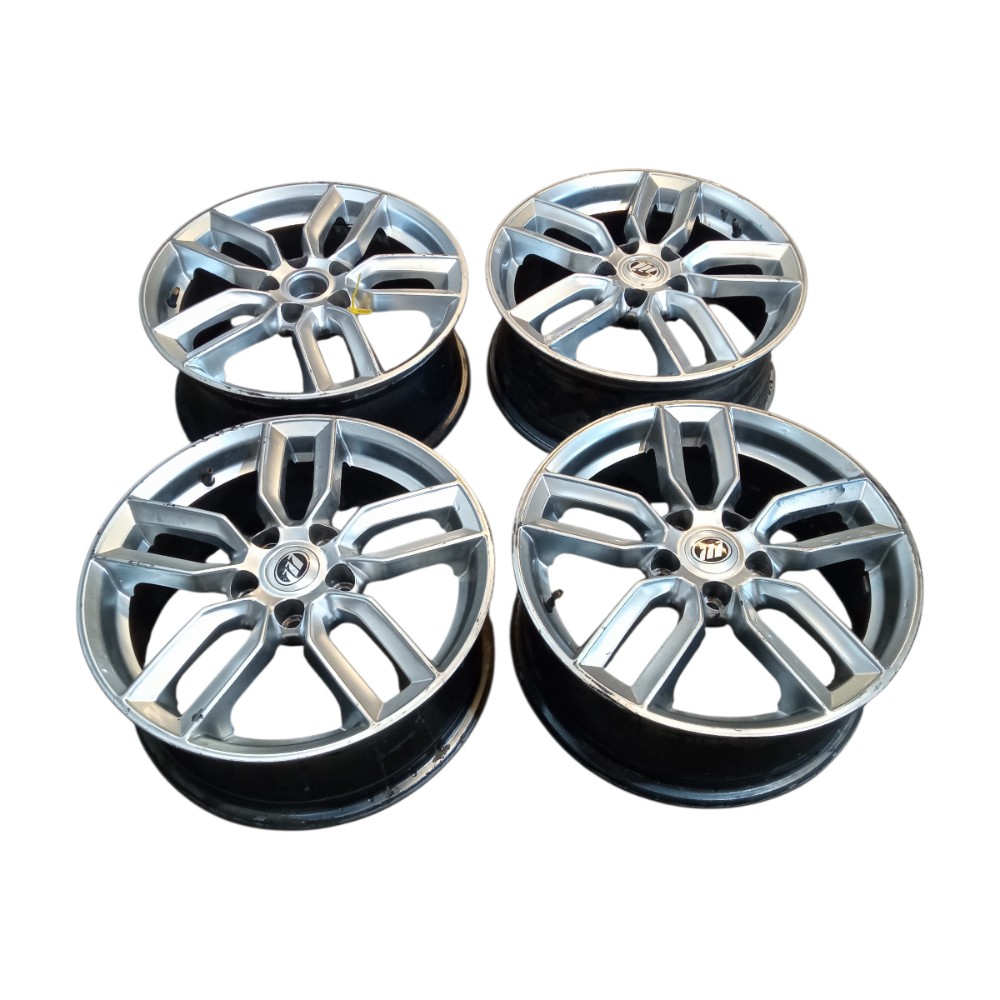 Jogo De Rodas Liga Leve Aro 17 Lifan X60 2013 2016 5 Furos Prata 7