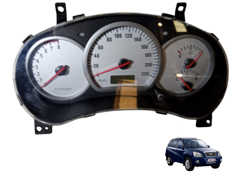 Painel de instrumentos velocímetro Chery Tiggo 2009/2012 1