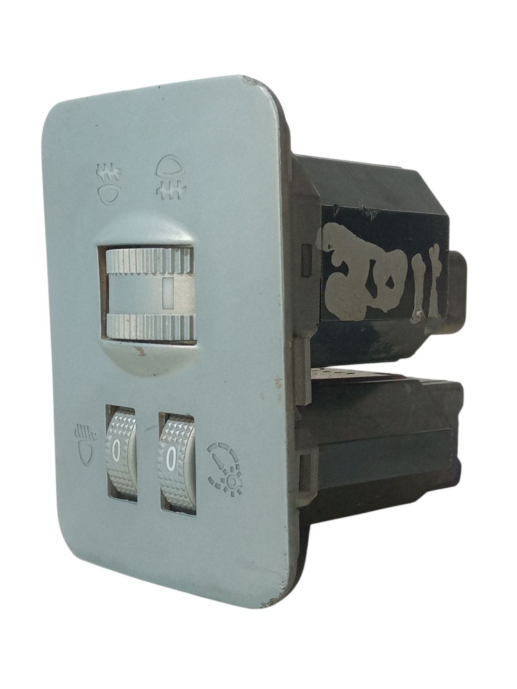 Moldura Botao Regulagem Luz Farol Milha Chery Face 2010 2015 2