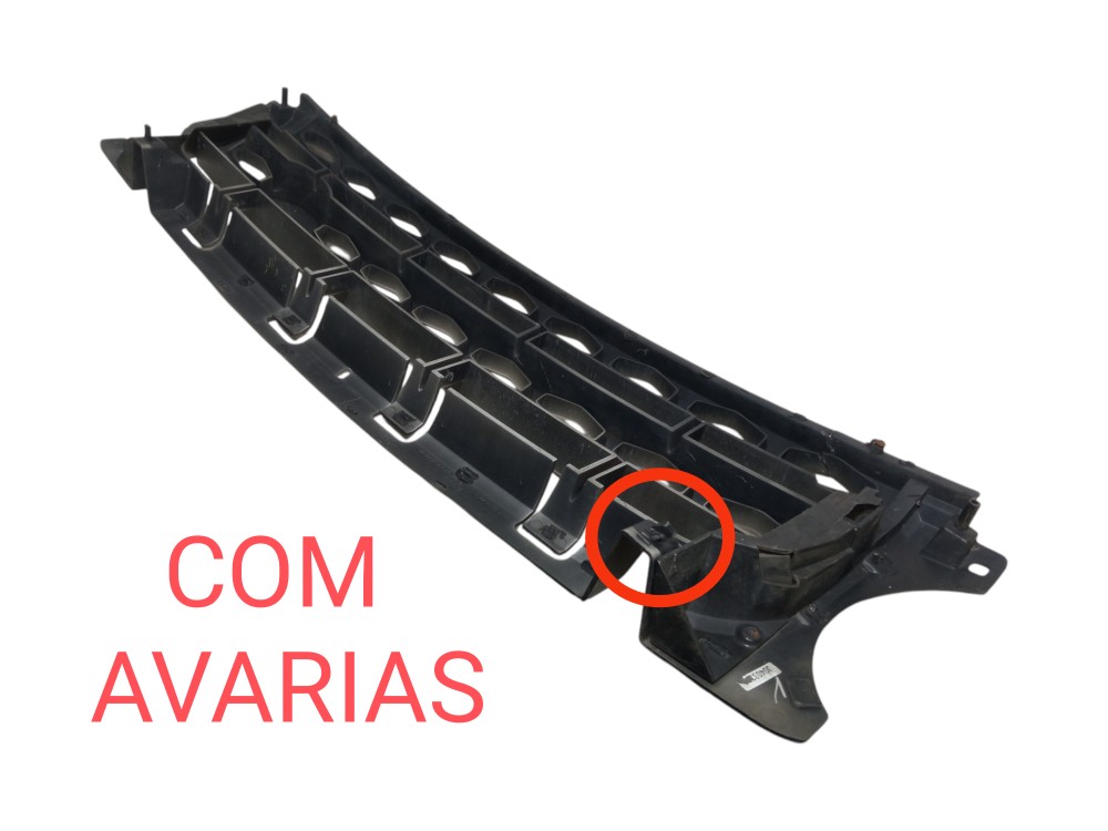 Grade Superior Parachoque Dianteiro Discovery 4 2010 2016  Cinza Fosco 3