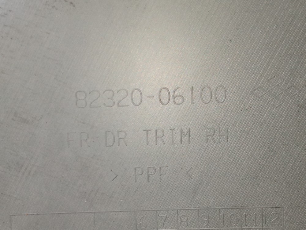 Forro Porta Dianteira Direita Hyundai Atos Prime 2000 2003 9