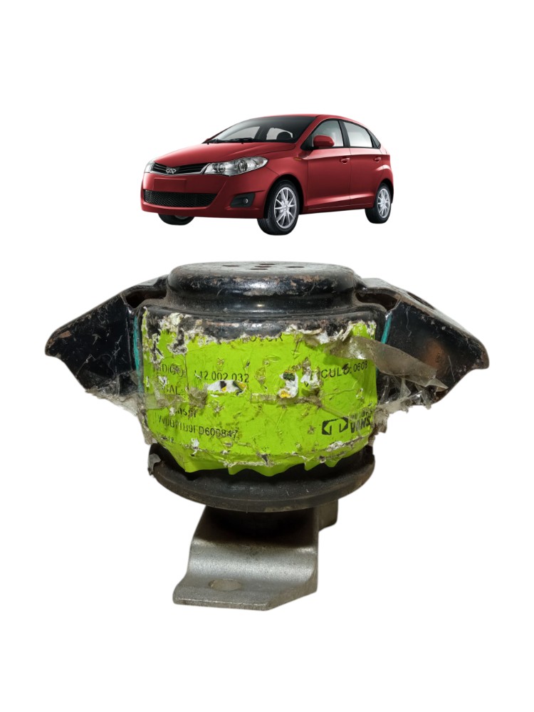 Coxim Traseiro Direito Motor Chery Celer 2013 2016 1.5 1