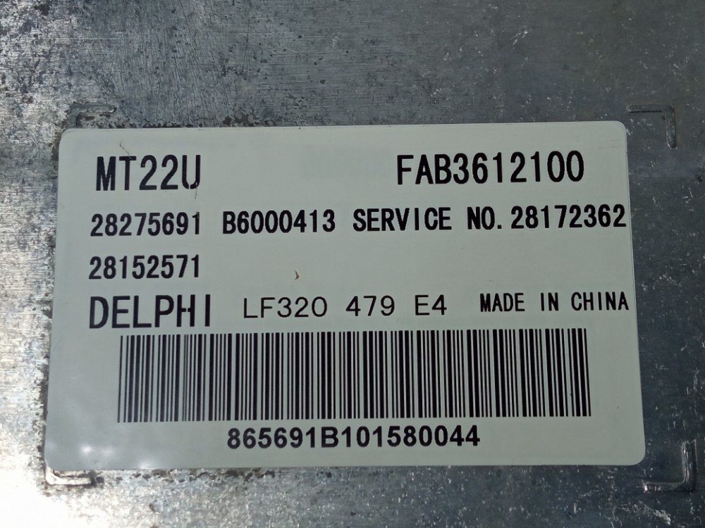 Modulo De Injecao Lifan 320 2009 2010 2011 2012 1.3 16v 2
