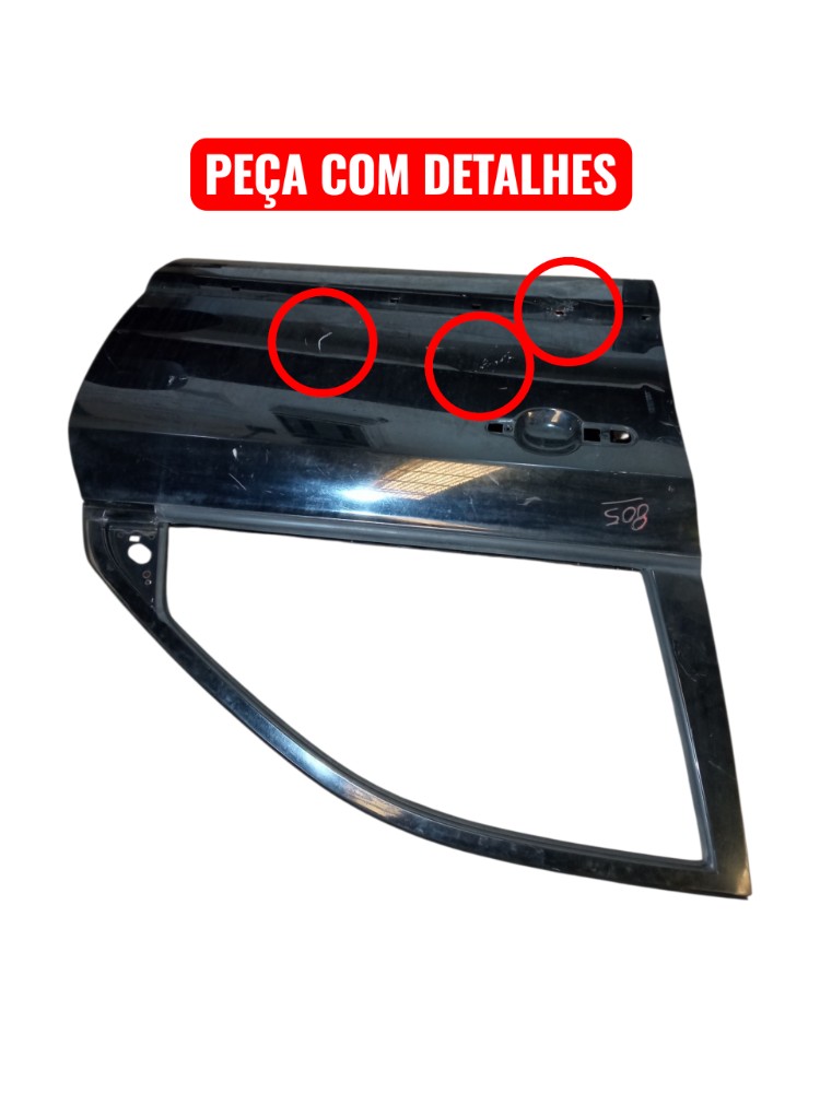 Porta Dianteira Direita Hyundai Tucson 2008 2014  Dianteira Direito Preto 2