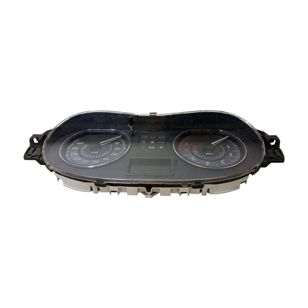 Painel Instrumentos Renault Logan Sandero 2009 2014 Preto 5