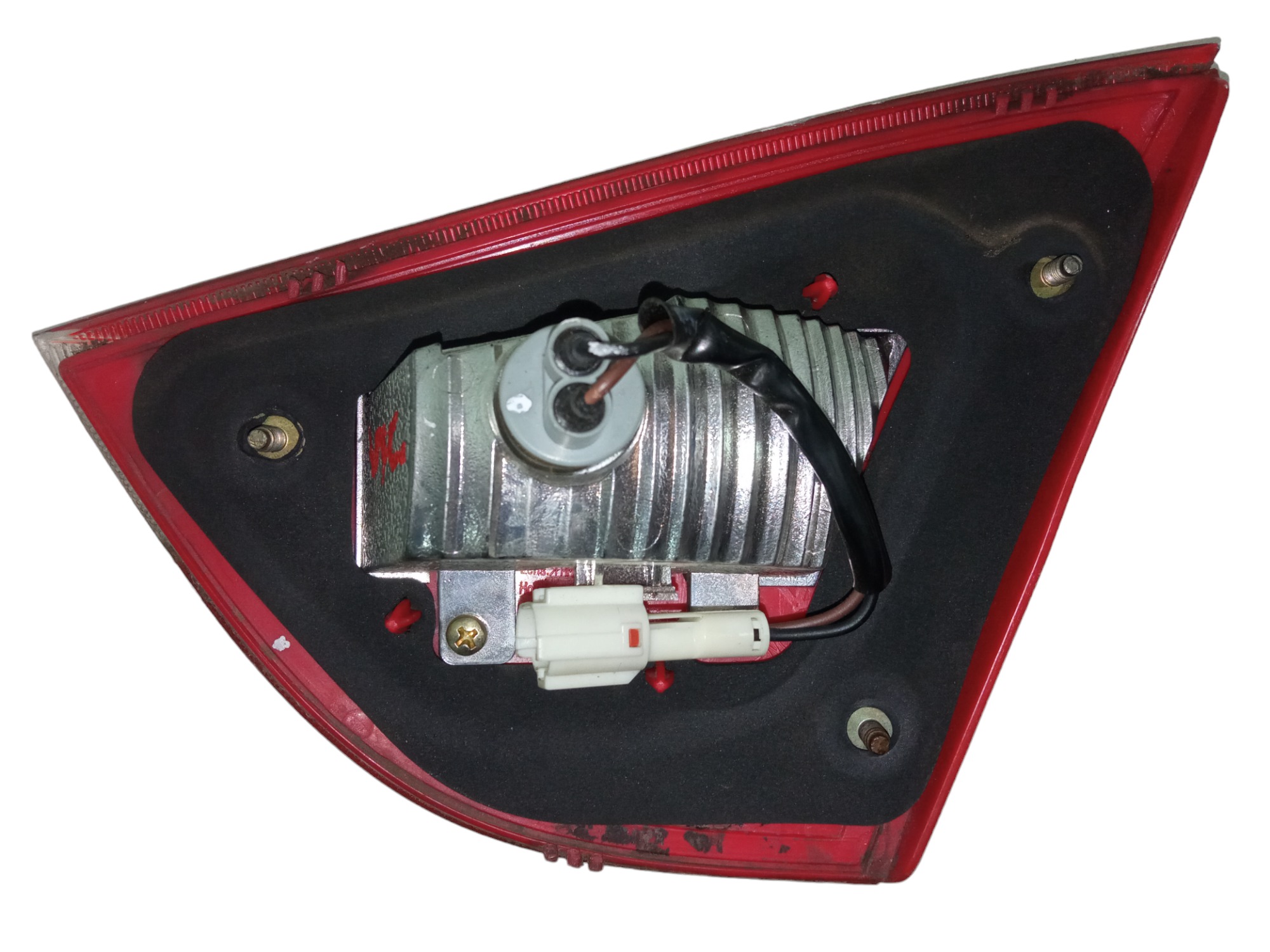 Lanterna Esquerda Tampa Traseira Jac J5 2011 A 2014 Usada  Esquerdo Vermelho 4