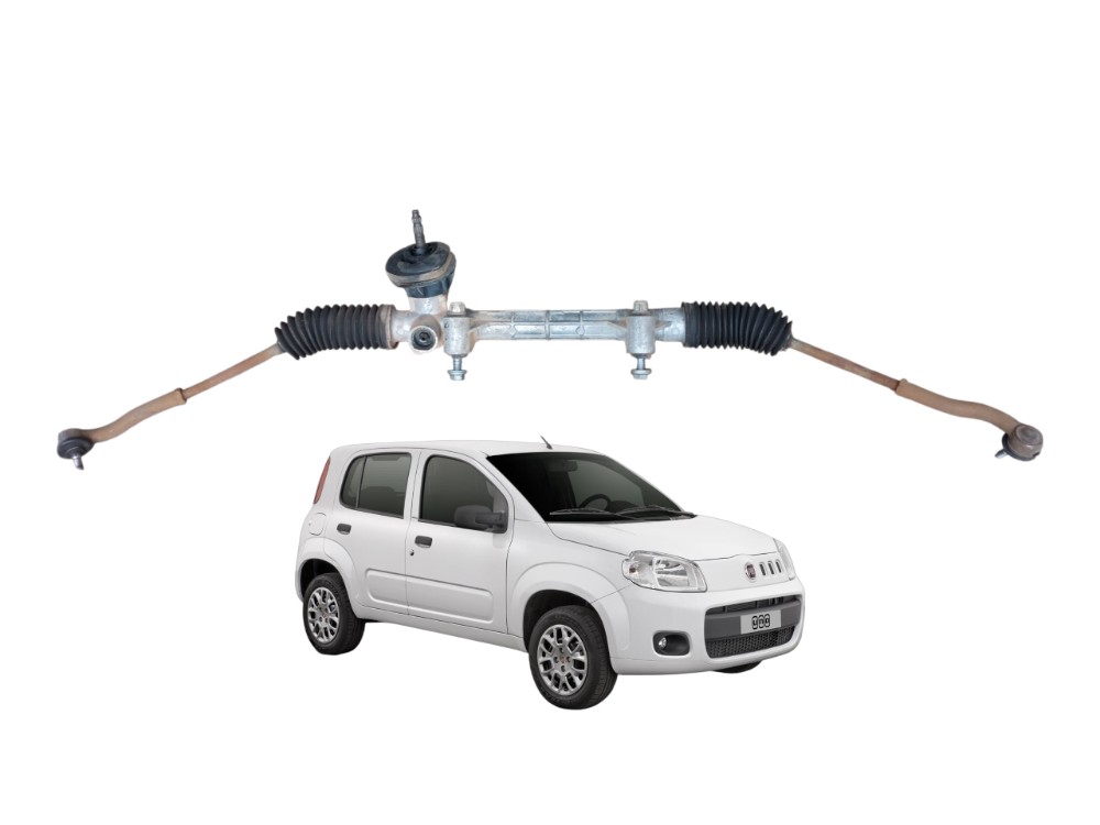 Caixa De Direção Mecânica Fiat Uno Vivace 2012 1.0 Fire Flex 1
