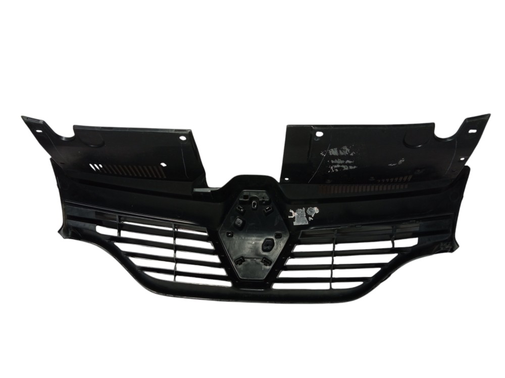 Grade Dianteira Superior Renault Logan Sandero 2015 2020  Preto Fosco 5