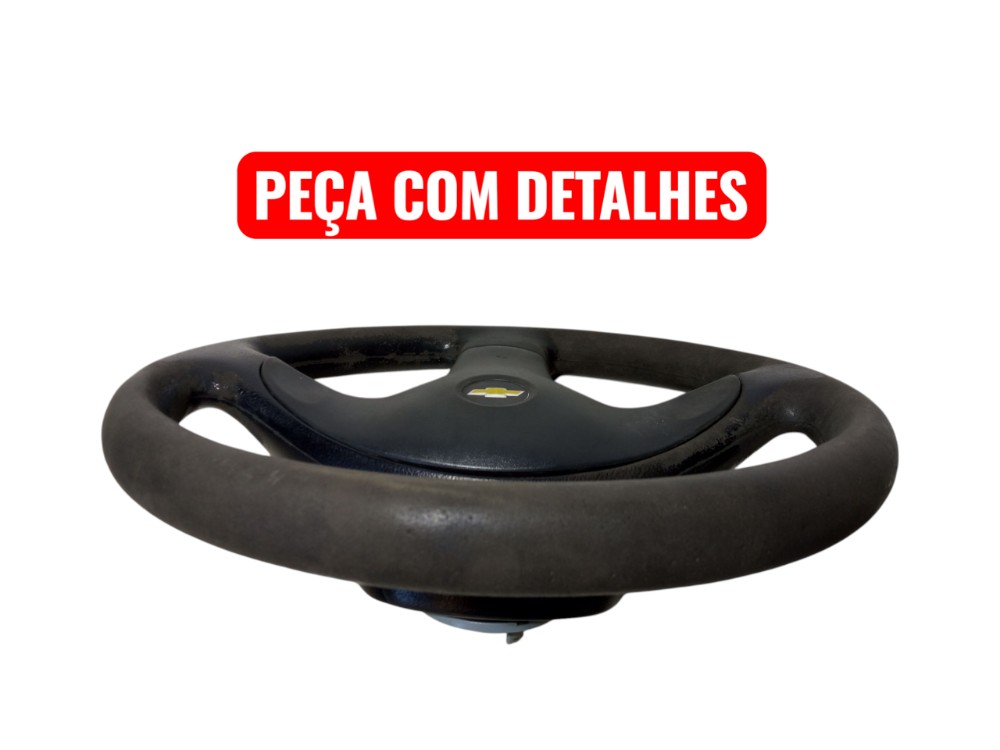 Tampa Capa Volante Direcao Celta Prisma 2007 2012 Original  Preto 2