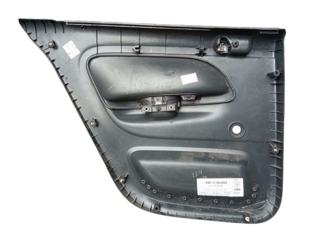 Forro Porta Traseira Direita Vw Gol G5 G6 2009 2016 Original Cinza 4