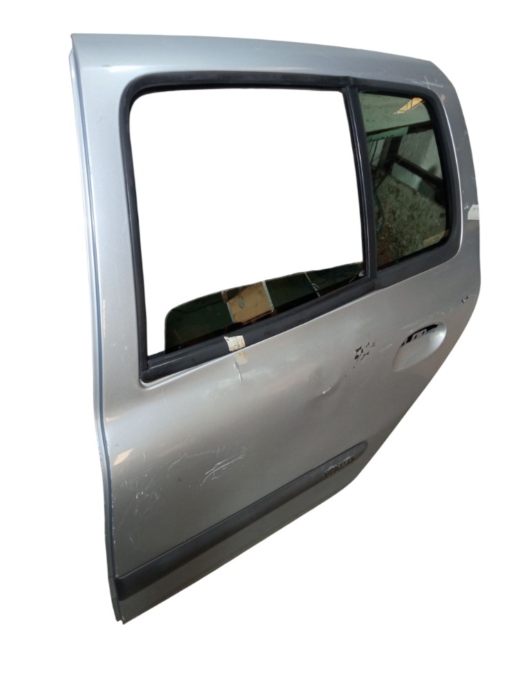 Porta Traseira Esquerda Renault Clio 2002 2010 Traseira Esquerdo Prata 5