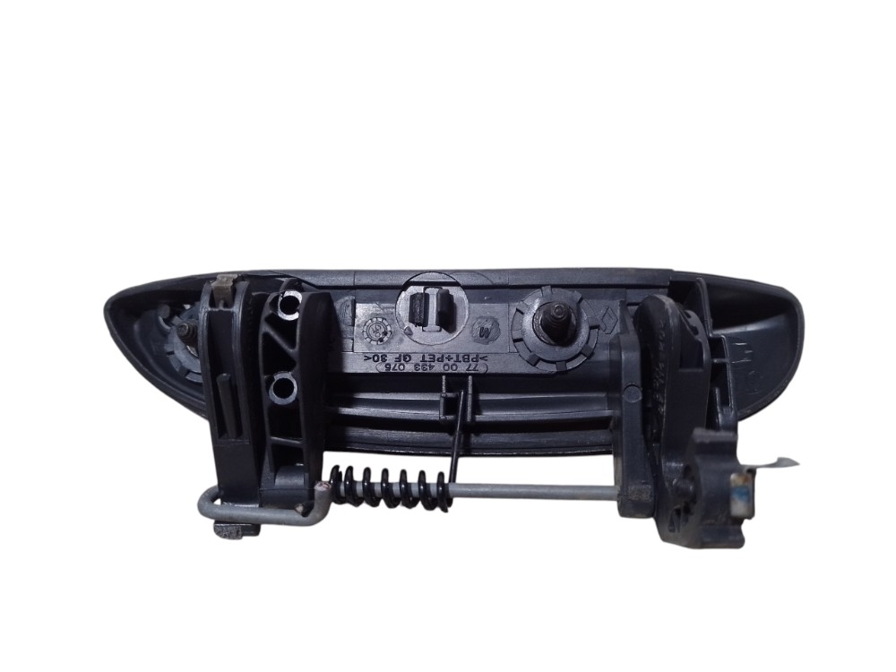 Macaneta Externa Porta Dianteira Esquerda Clio 2005 2010 Preto Dianteira 6
