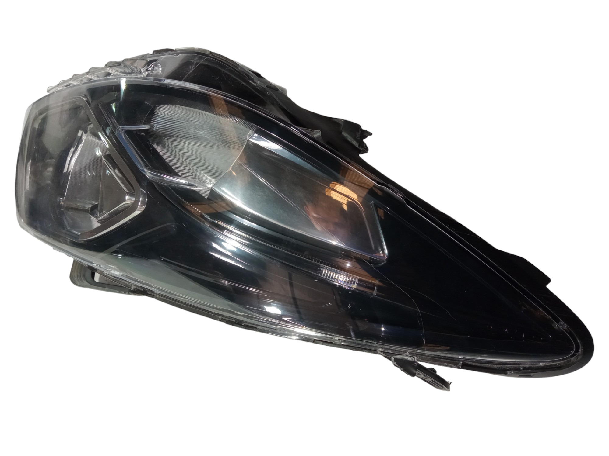 Farol Lado Direito Onix Prisma 2017 2018 2019 Mascara Negra  Direito 4