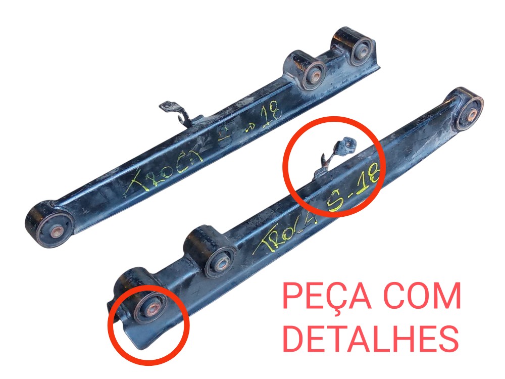 Par Braco Balanca Suspensao Traseira Chery Face 2010 2015 4
