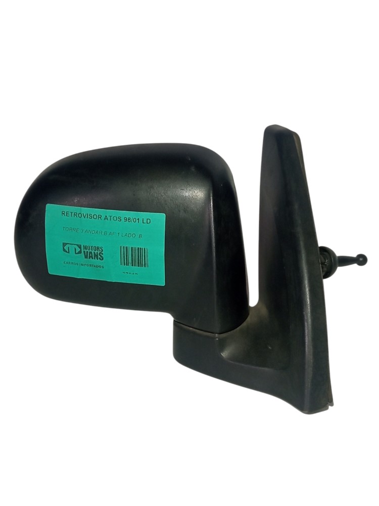 Retrovisor Manual Lado Direito Hyundai Atos Prime 1998 2002 4