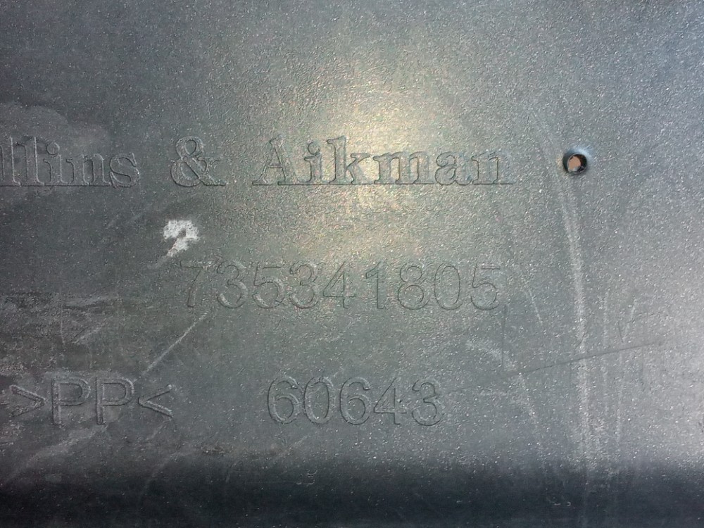 Grade Parachoque Traseiro Fiat Siena 2004 2010 Original  1 Brilhante 7