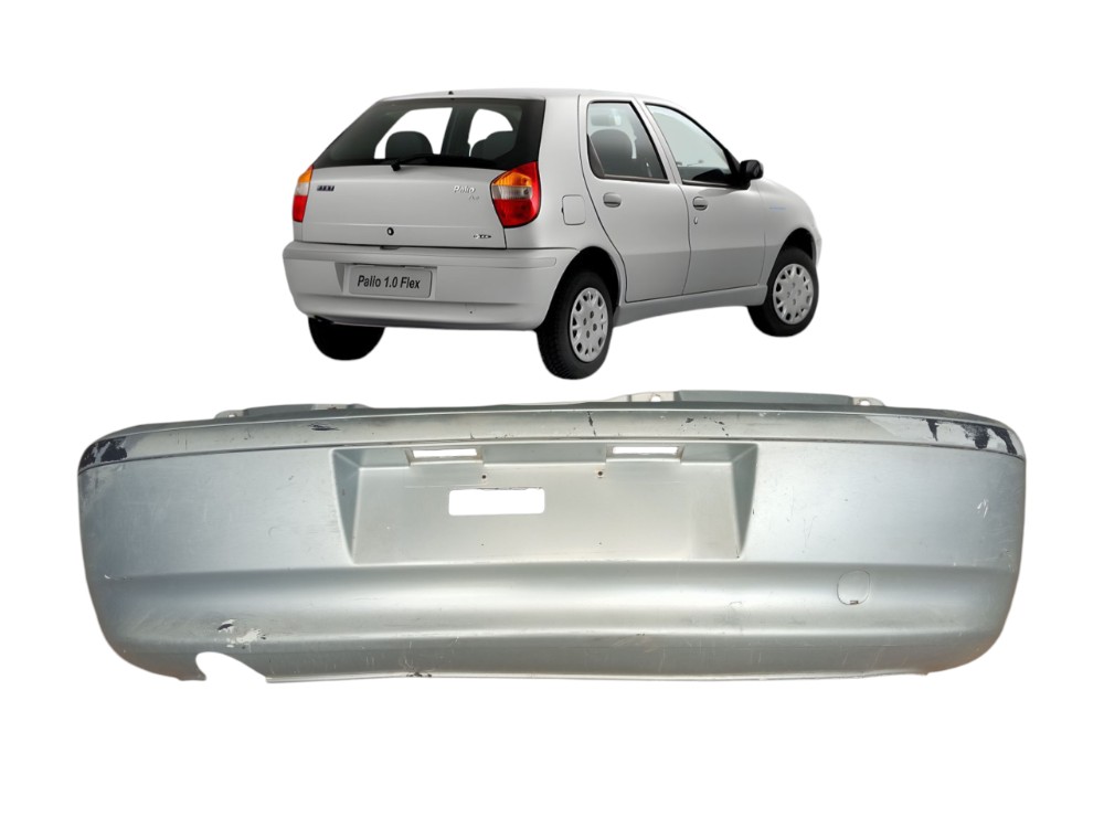 Parachoque Traseiro Fiat Palio Fire 2001 2005 Original 1