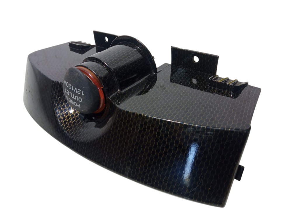Moldura Acabamento Painel Tomada 12v Geely Gc2 2015 Original 1 4