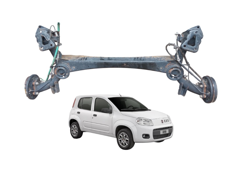Eixo Traseiro Fiat Uno Vivace 2012 2016 Original Usado 1