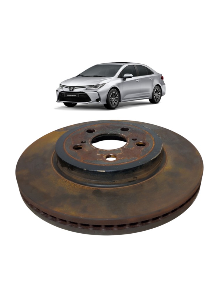 Disco Freio Dianteiro Direito Toyota Corolla Xei 2023 2.0 1