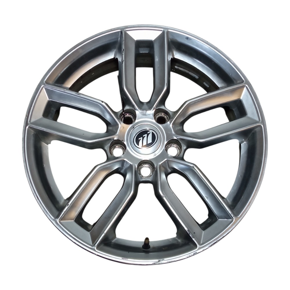 Jogo De Rodas Liga Leve Aro 17 Lifan X60 2013 2016 5 Furos Prata 6
