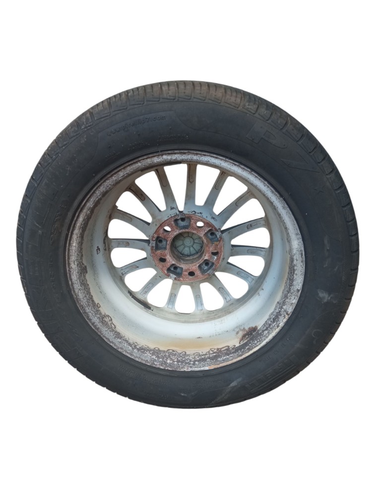 Roda Aro 16 Pneu 225 55 Bmw 320i 2008 Original Cinza 6