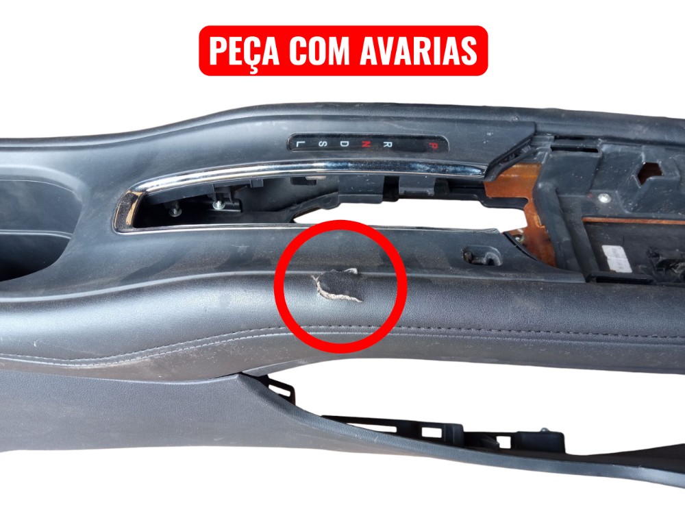 Acabamento Console Central Apoio Braco Honda Hrv 2016 2020 2