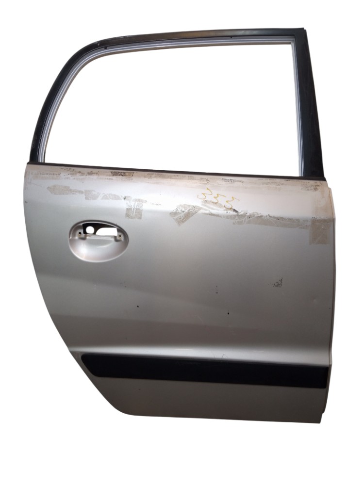 Porta Traseira Direita Hyundai Atos Prime 2000 2003 Traseira Direito Prata 1